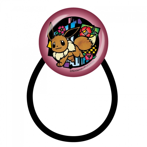 グッズ ヘアバンド ポケットモンスター切り絵シリーズ ガラスヘアゴム イーブイb アニメイト