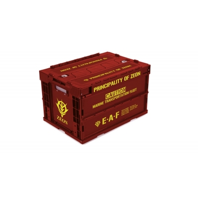 【グッズ-収納BOX】機動戦士ガンダム ジオン公国折りたたみコンテナ DR【再販】