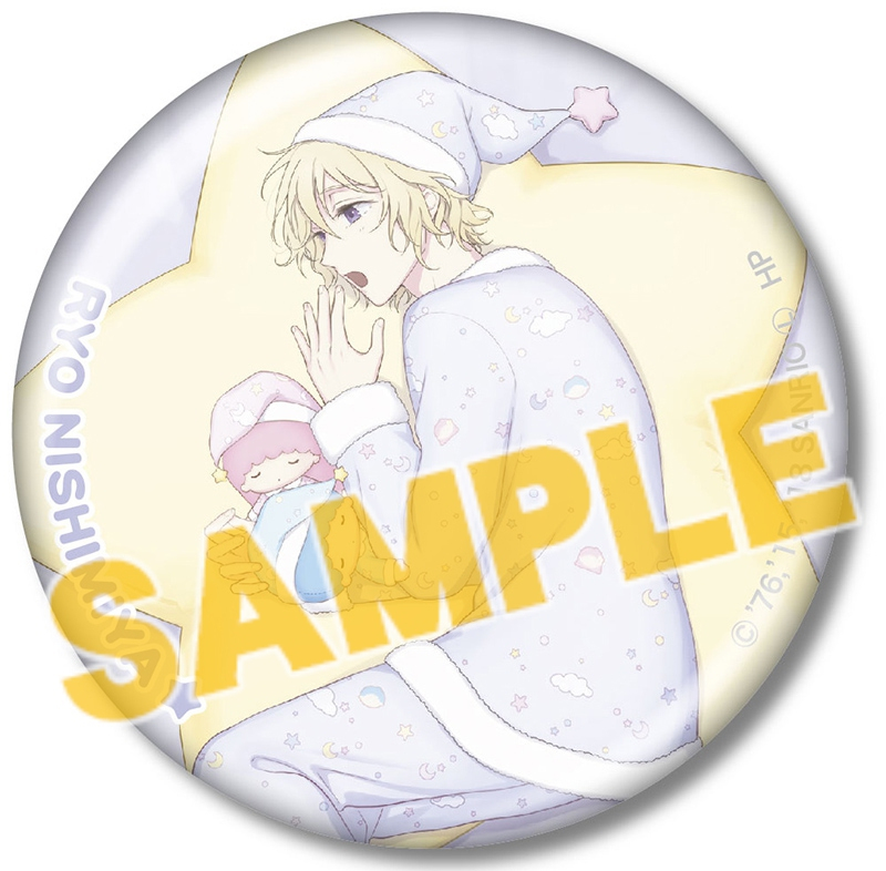 グッズ バッチ サンリオ男子 添い寝缶バッジ 西宮 諒 アニメイト