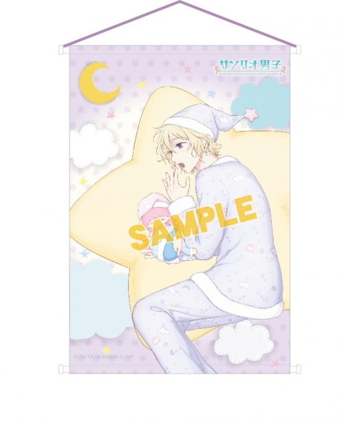 グッズ-タペストリー】サンリオ男子 添い寝タペストリー 西宮 諒 