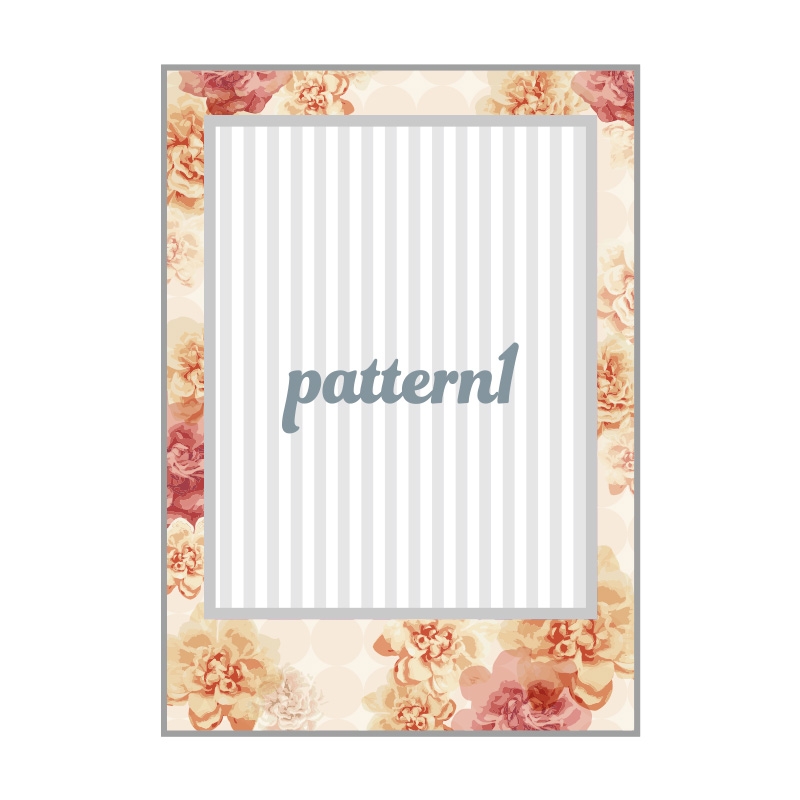 【グッズ-カバーホルダー】ノンキャラオリジナル ぱしゃこれデコフレーム パターン