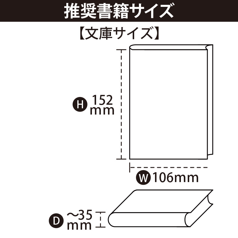 【グッズ-ブックカバー】ノンキャラオリジナル 透明ブックカバーミエミエ 文庫サイズ 20枚