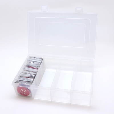 【グッズ-収納BOX】ノンキャラ 57mm缶バッジ専用ストックBOX