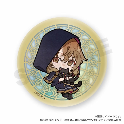 【グッズ-バッチ】サイレント・ウィッチ 缶バッジ・モニカ(七賢人ローブver)&ネロ_デフォルメ