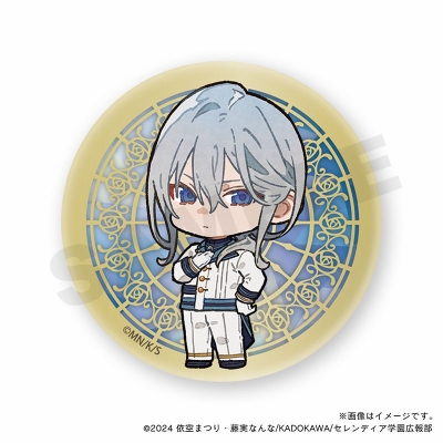 【グッズ-バッチ】サイレント・ウィッチ 缶バッジ・シリル_デフォルメ