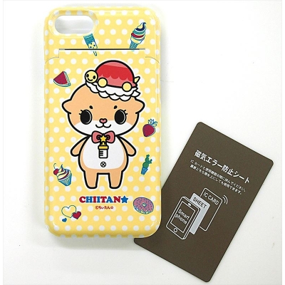 【グッズ-カバーホルダー】ちぃたん☆ 転写専用ミラーケースiPhoneX用(POP)