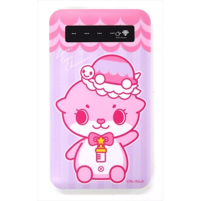 【グッズ-電化製品】ちぃたん☆ モバイル充電器4、000mah(CUTE)