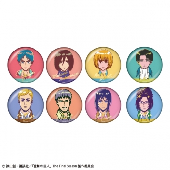 グッズ-バッチ】進撃の巨人 Art make トレーディング箔押し缶 