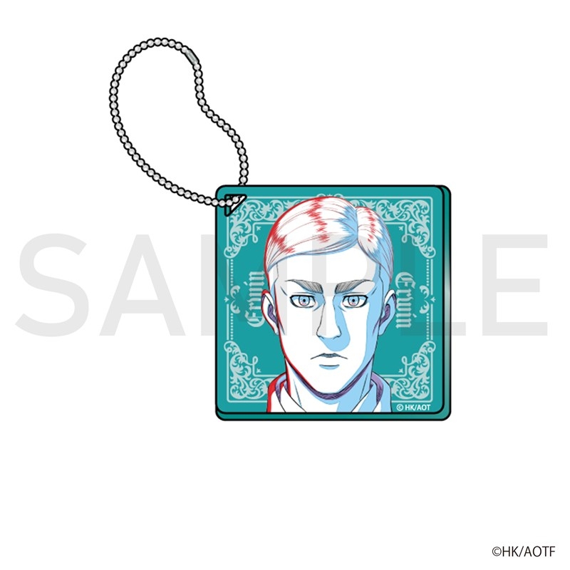 【グッズ-キーホルダー】進撃の巨人 線画アクリルキーホルダー　エルヴィン