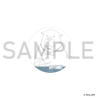 【グッズ-バッチ】SPY×FAMILY 原画缶バッジ ボンド