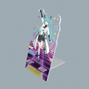 【グッズ-スタンドポップ】VOCALOID 初音ミク-MIKU LAND COLLECTION 2024 Ver. ホロモデル対応スマホスタンドの画像