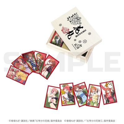 【グッズ-カードゲーム】五等分の花嫁 キャラディショナルトイ 五等分の花嫁 プレミアム花札<通常版>