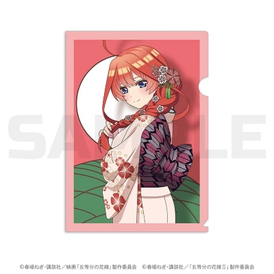 【グッズ-クリアファイル】五等分の花嫁 花札柄クリアファイル 五月