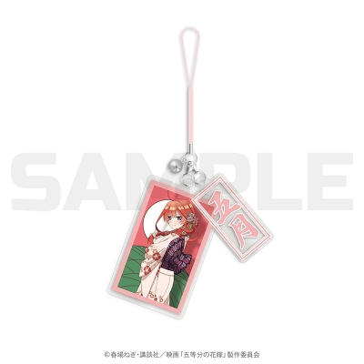 【グッズ-ストラップ】五等分の花嫁 花札柄ストラップチャームセット 五月