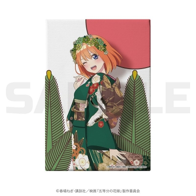 【グッズ-置きもの】五等分の花嫁 花札柄キャンバスアート 四葉