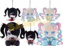 【グッズ-ぬいぐるみ】TVアニメ『NEEDY GIRL OVERDOSE』 超てんちゃん&あめちゃん ぬいぐるみ セット(全6種)【特典付】の画像