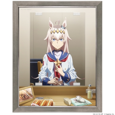 【グッズ-ボード】アニメ『ウマ娘 シンデレラグレイ』 キャラファイングラフ オグリキャップ 勝負服ver