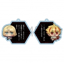 【グッズ-キーホルダー】Fate/strange Fake 掛け合いセリフアクリルキーホルダー(セイバー陣営①)の画像