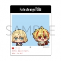 【グッズ-カード】Fate/strange Fake SNS投稿風クリアカード(セイバー陣営)の画像