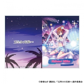 グッズ-クリアファイル】五等分の花嫁 ナイトプール クリアファイル 