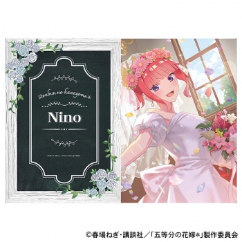 グッズ-クリアファイル】五等分の花嫁 ウェディングドレス クリア 