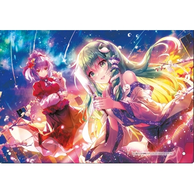 【グッズ-置きもの】東方ダンマクカグラ ファンタジア・ロスト 東風谷 早苗「新たなる世界の第一歩」 アクリルパネル