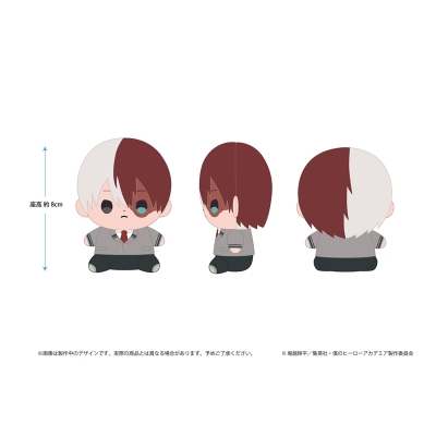 【グッズ-ぬいぐるみ】僕のヒーローアカデミア もっちび ぬいぐるみ 轟 焦凍