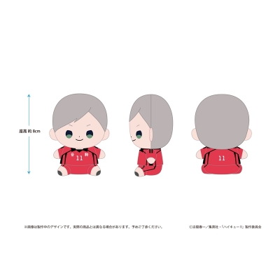 【グッズ-ぬいぐるみ】ハイキュー!! ハイキュー!! もっちび ぬいぐるみ 灰羽リエーフ