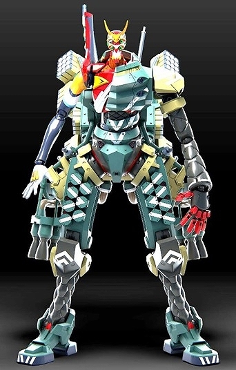 プラモデル】汎用ヒト型決戦兵器 人造人間エヴァンゲリオン 新2号機α 