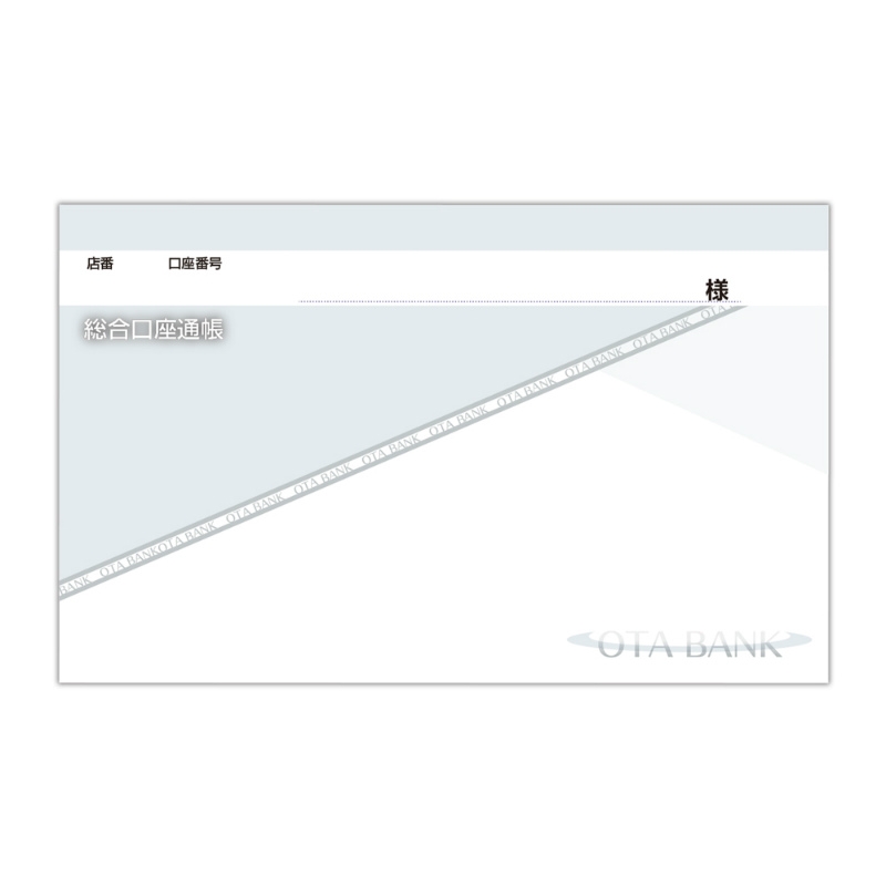 【グッズ-その他】推し彼通帳（シルバー＆ホワイト）