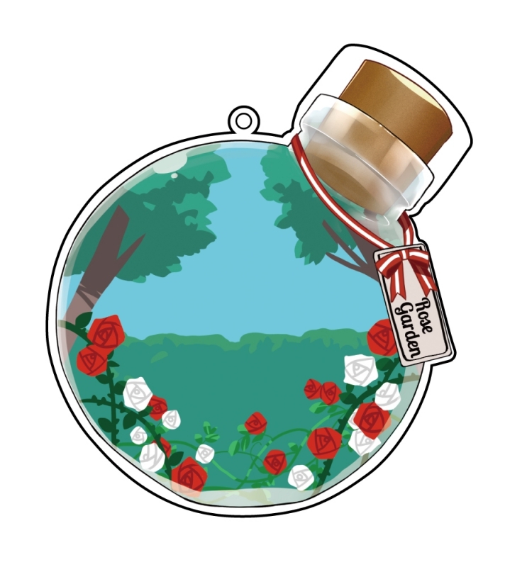 【グッズ-カバーホルダー】アクリルメイクアップカバー #秘密の花園
