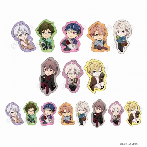 グッズ-シール】アイドリッシュセブン フレークシール-2024カレンダー 