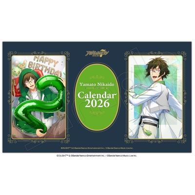 【カレンダー】アイドリッシュセブン 2026年卓上カレンダー 二階堂大和