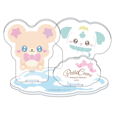 【グッズ-スタンドポップ】ぷちきゅあ アクリルスタンド ぷちきゅあもふるん&ぷちきゅあぽるん