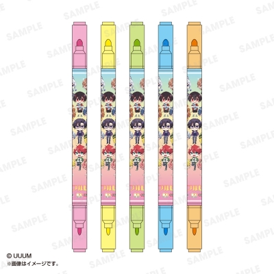 【グッズ-マーカー】カラフルピーチ 香り付きマーカーセット