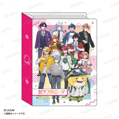 【グッズ-メモ帳】カラフルピーチ プロフィール帳 グラデーション