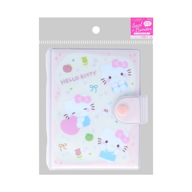 【グッズ-バインダー】サンリオキャラクターズ シールバインダー ステショ☆MarshmallowPop ハローキティ