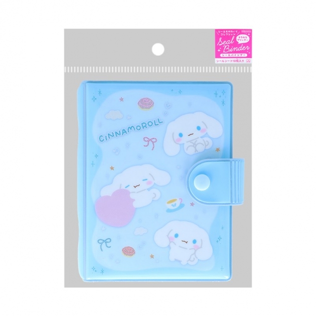 【グッズ-バインダー】サンリオキャラクターズ シールバインダー ステショ☆MarshmallowPop シナモロール