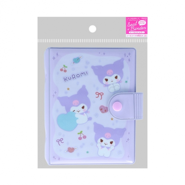 【グッズ-バインダー】サンリオキャラクターズ シールバインダー ステショ☆MarshmallowPop クロミ