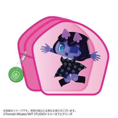 【グッズ-ポーチ】キャンディーカリエス ダイカットクリアポーチ カリエス