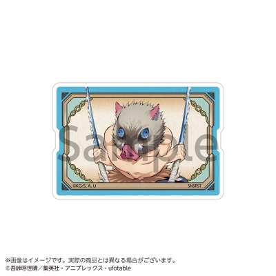 【グッズ-置きもの】鬼滅の刃 アクリルブロック 嘴平伊之助