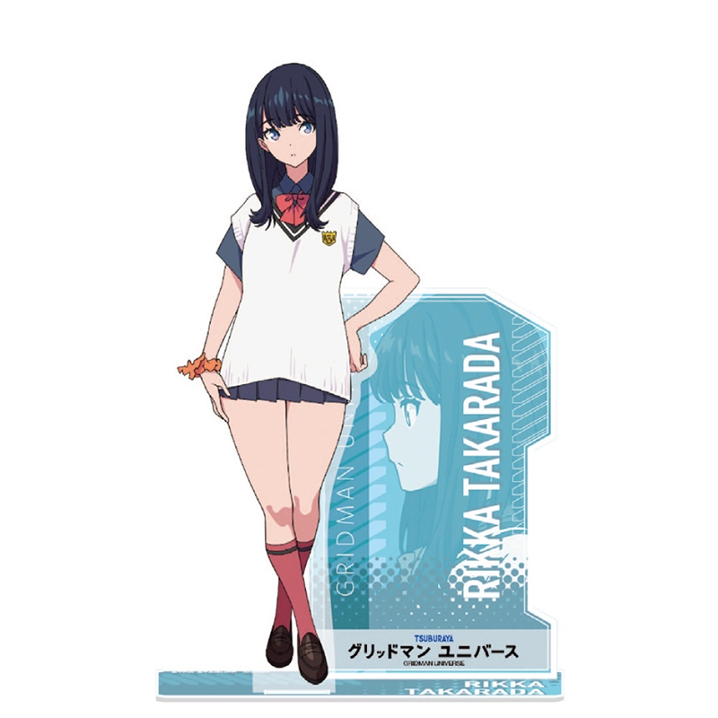 新条アカネ 宝多六花 アクスタ モーリーオンライン グリッドマンユニバース 新条アカネ 宝多 グリッドマンユニバース　モーリーオンライン　宝多六花　アクリルスタンド　など