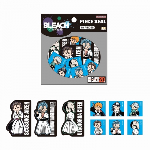 グッズ-シール】BLEACH 千年血戦篇 ピースシール B【アニメイト先行 