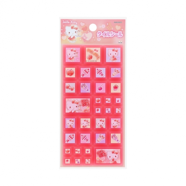【グッズ-シール】サンリオキャラクターズ タイルシール ゆめかわ! ハローキティ