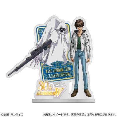 【グッズ-スタンドポップ】新機動戦記ガンダムW アクリルスタンド ヒイロ・ユイ