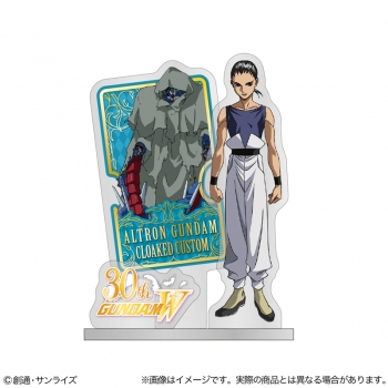グッズ-スタンドポップ】新機動戦記ガンダムW アクリルスタンド 張 五 