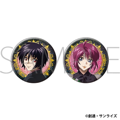 【グッズ-バッチ】機動戦士ガンダムSEED FREEDOM 缶バッジセット/シン・アスカ&ルナマリア・ホーク 〈花束〉