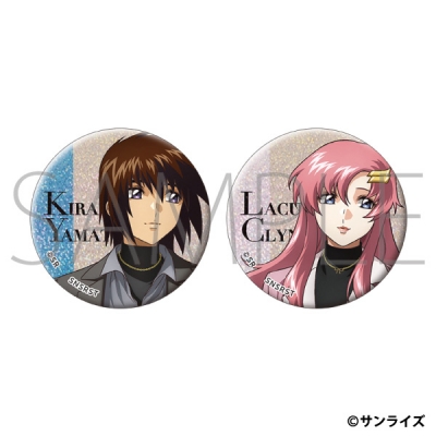 【グッズ-バッチ】機動戦士ガンダムSEED FREEDOM ZERO 缶バッジセット/キラ・ヤマト&ラクス・クライン