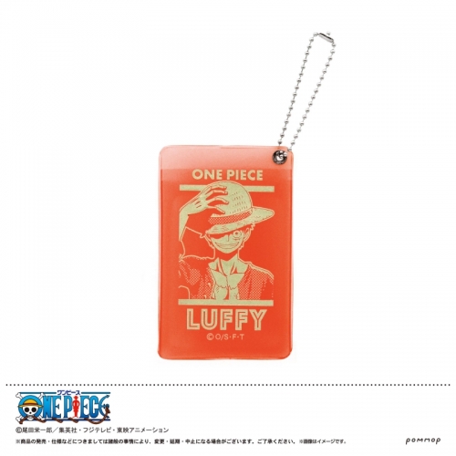 グッズ パスケース One Piece シャーベットクロスシリーズ パスケース A ルフィ アニメイト