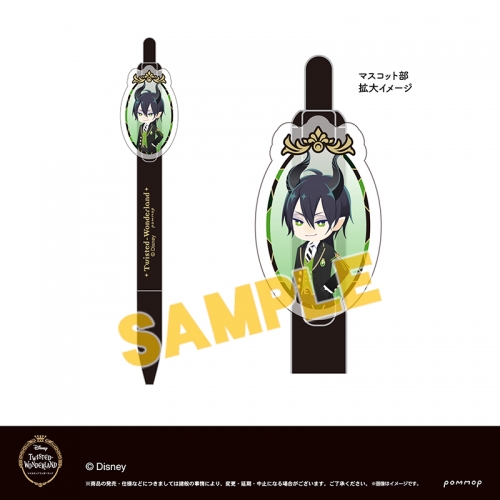 グッズ ボールペン ディズニー ツイステッドワンダーランド ボールペン 19 マレウス ドラコニア アニメイト